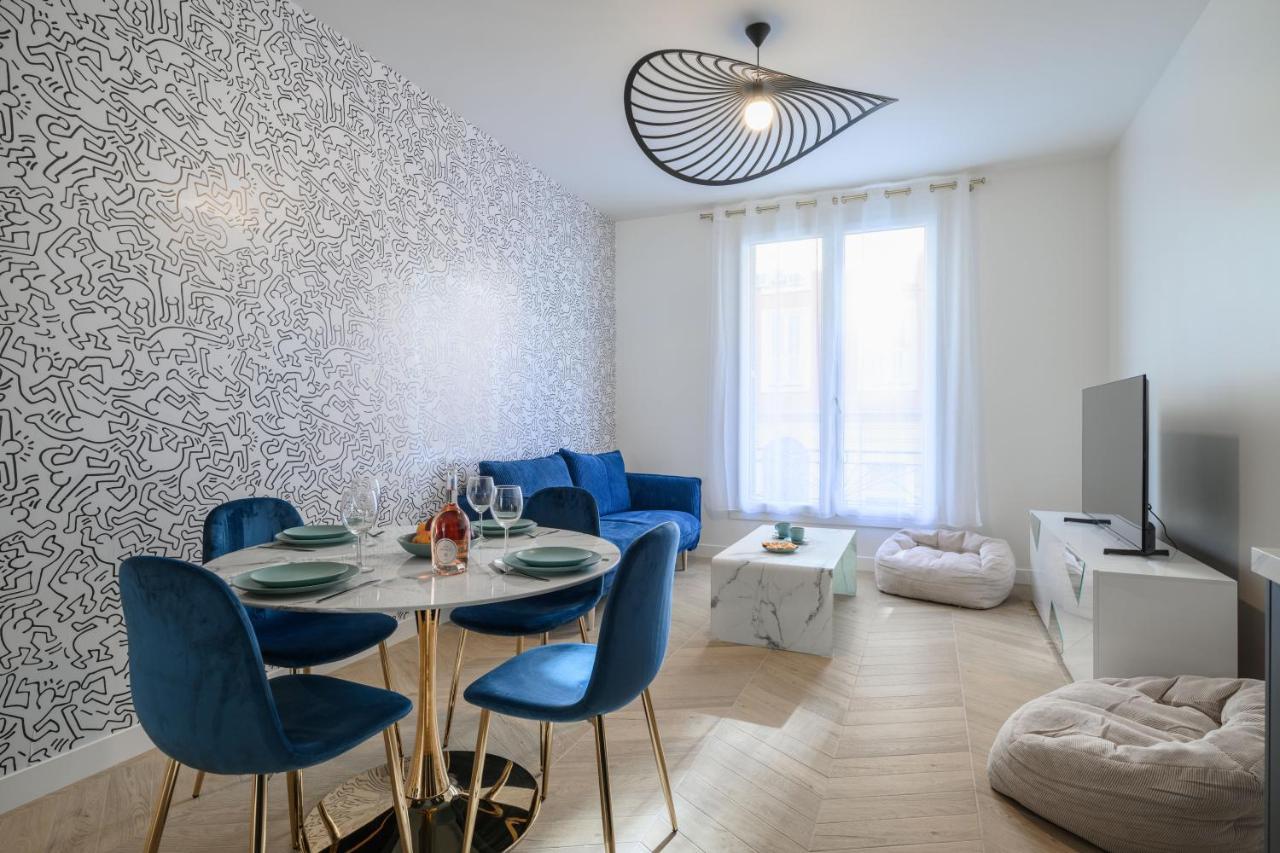 Le Walesa, Magnifique 3p, Spacieux Et Renove, Port De Appartement Nice